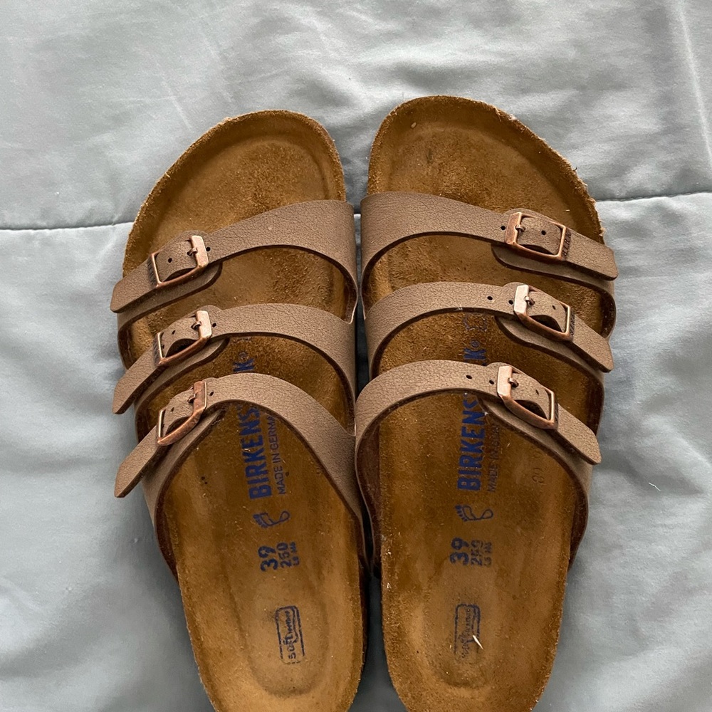 Birkenstock Florida Style Sandals for Women, Size 39 (European); 8-8.5 (U.S.)